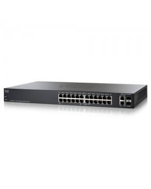 SLM2024PT-NA - Cisco - Switch SG200-26p 26 Portas Gigabit PoE Smart