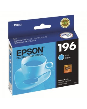 T196220-BR - Epson - Cartucho Ciano para XP-204/XP-401