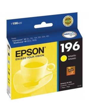 T196420-BR - Epson - Cartucho Amarelo para XP-204/XP-401