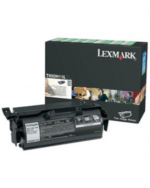 T650H11L - Lexmark - Toner T650 preto T650n (30G0125) T650dn (30G0135) T650dtn (30G0145) T