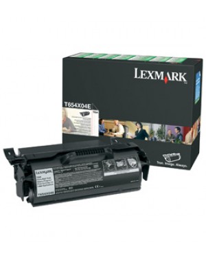 T654X04E - Lexmark - Toner preto T654dn T654dtn T654n T656dne