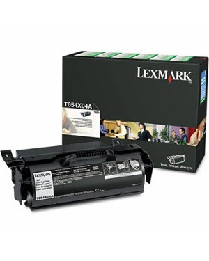 T654X80G - Lexmark - Toner preto T654n T654dn T654dtn TS654dn