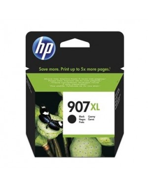 T6M19A - HP - Cartucho de tinta 907XL preto OfficeJet Pro 6960 6970