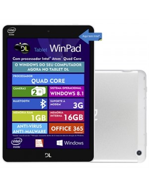 TP295PRA - Outros - Tablet Winpad Intel Quad Core Prata DL