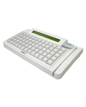 004.0646.8 - Gertec - teclado TEC-65 PS2 Branco Display
