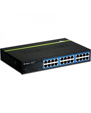 TEG-S24DG - Outros - Switch SOHO Gigabit com 24 Portas 10/100/1000 Mbps RJ45 TRENDNET