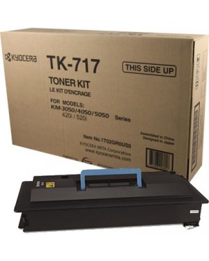 TK-717 - KYOCERA - Toner preto KM3050 KM4050 KM5050 TASKalfa 420i 520i