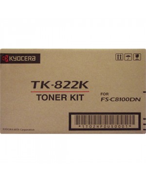 TK-822K - KYOCERA - Toner preto FSC8100 FSC8100DN