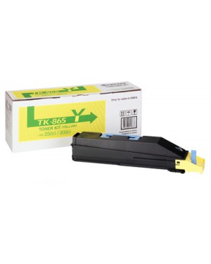TK-865Y - KYOCERA - Toner amarelo 250Ci 300Ci