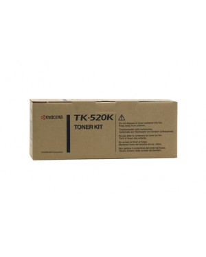 TK520BK - KYOCERA - Toner TK-520K preto FSC5015N