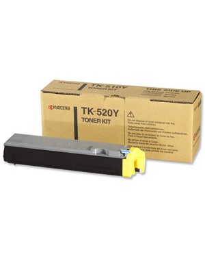 TK520Y - KYOCERA - Toner TK-520Y amarelo FSC5015N