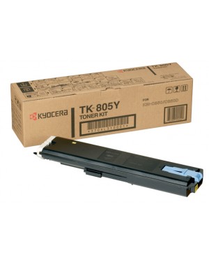 TK805Y - KYOCERA - Toner TK-805Y amarelo FSC850PN