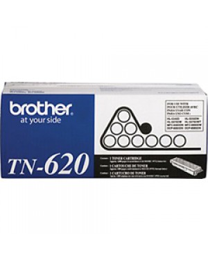 TN-620 - Brother - Toner TN620 preto DCP8080DN DCP8085DN HL5340D HL5370DW HL5370DWT MFC8480DN MFC