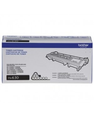 TN-630 - Brother - Toner preto DCPL2520DW DCPL2540DW HLL2300D HLL2320D HLL2340DW HLL2360DW