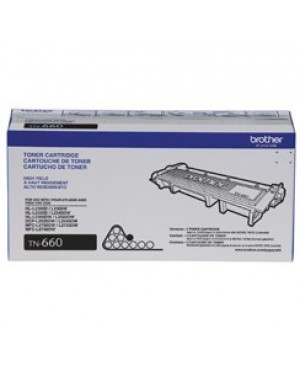 TN-660 - Brother - Toner preto DCPL2520DW DCPL2540DW HLL2300D HLL2320D HLL2340DW HLL2360DW