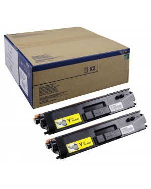 TN-900YTWIN - Brother - Toner amarelo MFCL9550CDWT HLL9200CDWT