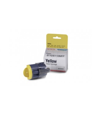 106R01204NO - Xerox - Cartucho de toner original xerox amarelo 6110