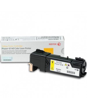 106R01483NO - Xerox - Cartucho de toner original xerox amarelo para 6140n