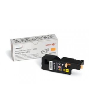 106R01633-NO - Xerox - Cartucho de toner original xerox amarelo phaser 6000/6010/6015