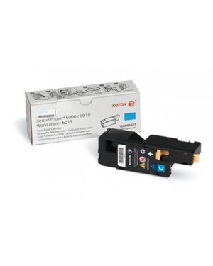 106R01631-NO - Xerox - Cartucho de toner original xerox ciano phaser 6000/6010/6015 dmo