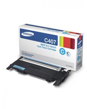 CLT-C407S/XAZ - Samsung - Toner CLT-C407S ciano