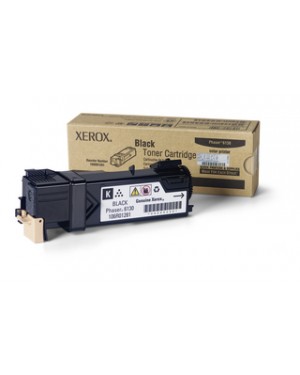 106R01281-NO - Xerox - Cartucho de toner original xerox black para 6130 para ate 2500 pgs