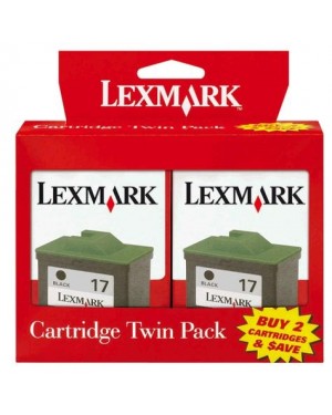 TPANZ03 - Lexmark - Cartucho de tinta Twinpack preto Z13 Z23 Z25 Z33 Z35 Z35le Z511 Z513 Z515 Z517 Z603 Z605 Z611