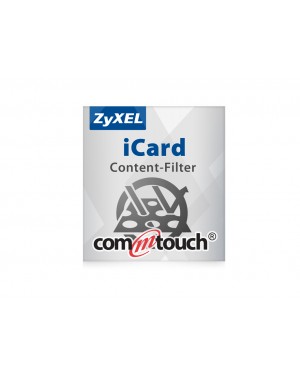 USG50-CC1-ZZ0101F - ZyXEL - Software/Licença iCard Commtouch Content Filtering