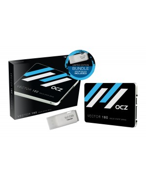 VTR180-25SAT3-480G-B - OCZ Storage Solutions - HD Disco rígido Vector 180 SATA III 480GB 550MB/s