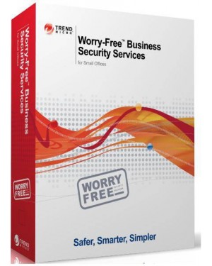 WB00241212 - Trend Micro - Software/Licença Worry-Free BSS, 251-500u, 12m, INB