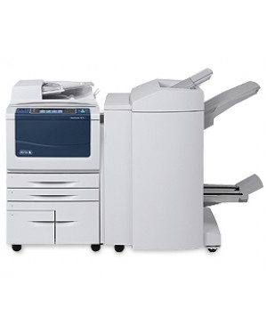 WC5875C_FA - Xerox - Impressora multifuncional WorkCentre laser monocromatica 75 ppm 297 com rede