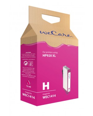 WEC1414 - Wecare - Cartucho de tinta magenta Officejet 6000 / 6500A 6500W 7000 7500A