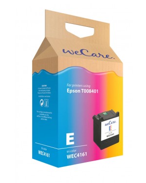 WEC4161 - Wecare - Cartucho de tinta ciano magenta amarelo Stylus Photo 785 / 785EPX 790 870 870LE 875DC 875DCS 890 895