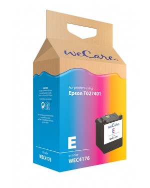 WEC4176 - Wecare - Cartucho de tinta ciano magenta amarelo Stylus Color 810 Photo 820 / 830 830U 925 935