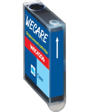 WEC4206 - Wecare - Cartucho de tinta ciano