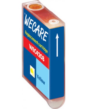 WEC4208 - Wecare - Cartucho de tinta amarelo