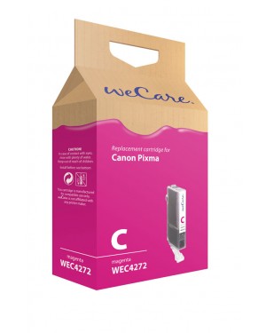 WEC4272 - Wecare - Cartucho de tinta magenta Pixma iP3600 / iP4600 iP4600Xserie iP4700 MP540 MP550 MP560