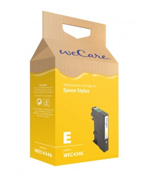 WEC4346 - Wecare - Cartucho de tinta amarelo Stylus D120serie / D78 D92 DX4000 DX4050 DX4400 DX4450 Serie
