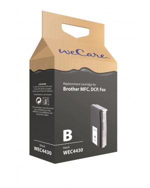 WEC4430 - Wecare - Cartucho de tinta preto DCP 130C / 135C 150C 153C 157C 330C 350C 353C 357C 535CN 540