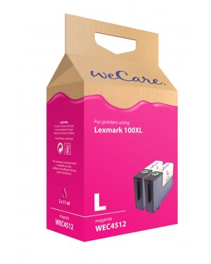 WEC4512 - Wecare - Cartucho de tinta magenta Genesis S815 / Impact S305 Interact S605 Interpret S405 Intu