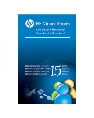 WF723A#B1K - HP - Virtual Rooms (up to 15 people in one meeting) License