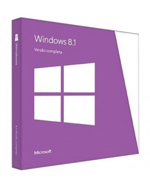 FQC-06989lic - Microsoft - Windows 8.1 Pro 32Bit Braz DVD OEM
