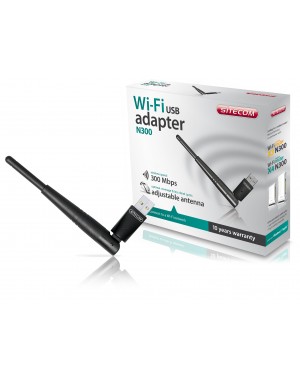 WLA-2102 - Sitecom - Placa de rede Wireless 300 Mbit/s USB