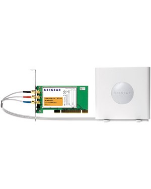 WN311T-100ISS - Netgear - Placa de rede Wireless 300 Mbit/s PCI
