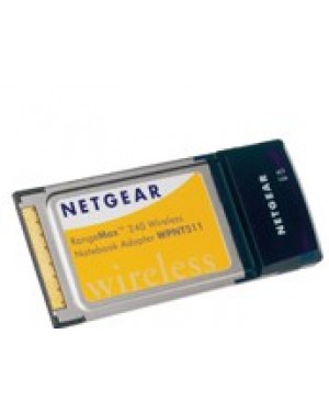 WPNT511 - Netgear - Placa de rede Wireless 240 Mbit/s CardBus