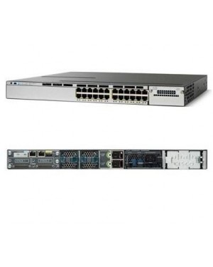 WS-C3750X-24T-E - Cisco - Catalyst 3750X 24 Port Data IP Services