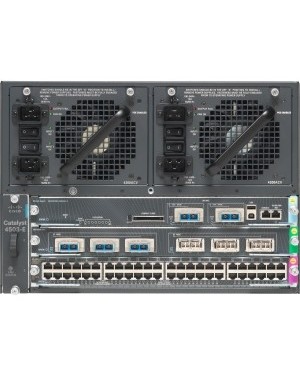 WS-C4503-E - Cisco - Cat4500 E-Series 3-Slot Chassis, fan, no ps