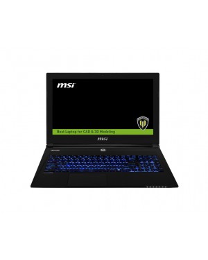 WS60 2OJ-079BE - MSI - Notebook Workstation WS60 2OJ(4K Edition)-079BE