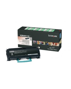 X264H11G - Lexmark - Toner preto X364dn X363dn X364dw X264dn