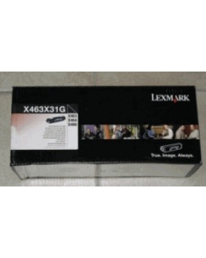 X463X31G - Lexmark - Toner preto X463/ X464/ X466